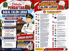 Dibuka Pendaftaran Calon Lurah